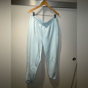 Women’s Light Blue Adidas Sweatpants